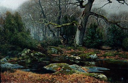 Charles Jean Georget - Eventide Fontainbleau