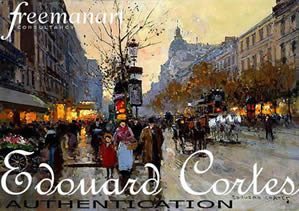 Edouard Cortes art authentication