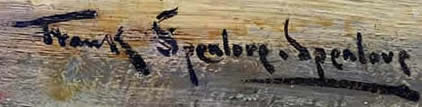 Signature Frank Spenlove-Spenlove